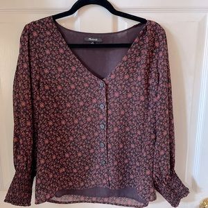 Madewell blouse size 10 perfect for Fall.